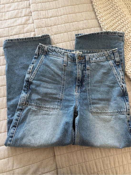 We The Free Denim - Free People Major League Mid Rise Cuffed Jeans 

Women’s Size 27